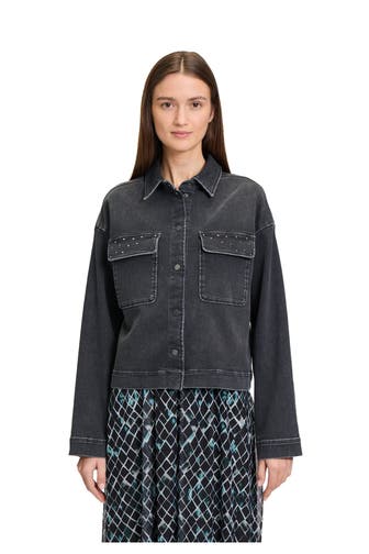 BETTY & CO Jeansjacke anthrazit