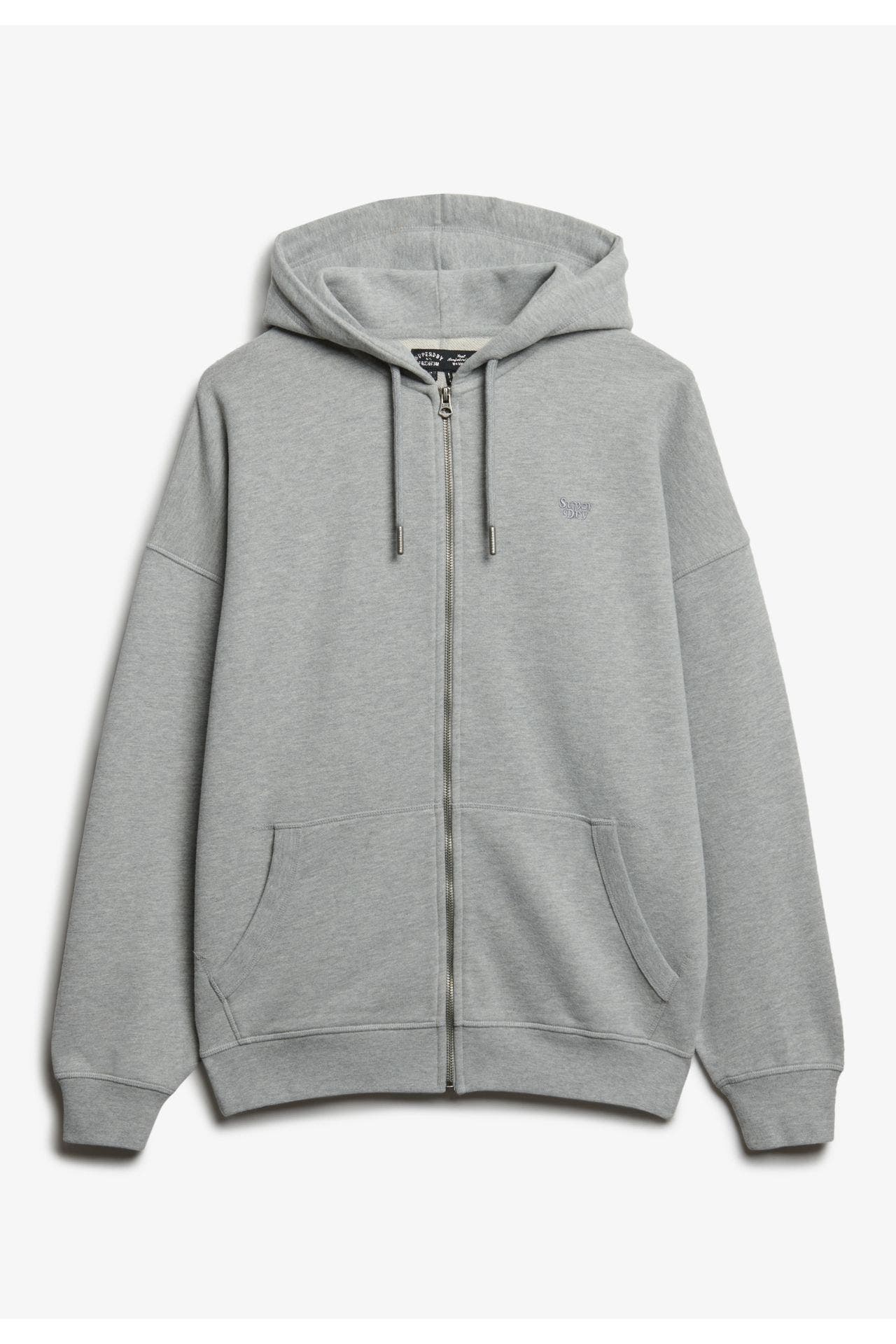 SUPERDRY Sweatjacke hellgrau, Bild 1