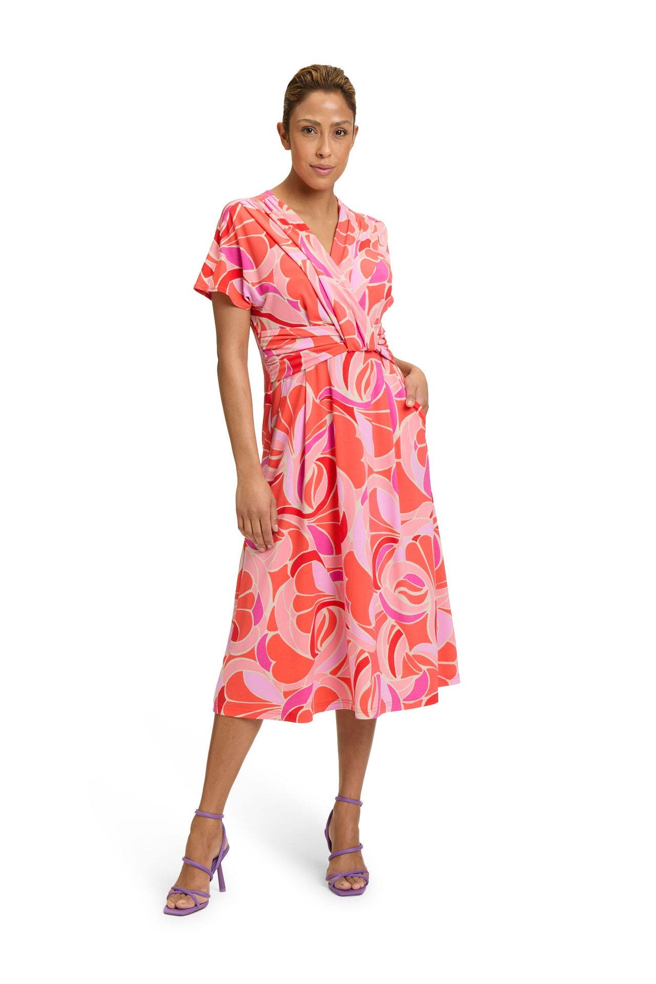 BETTY BARCLAY Midikleid gemustert, Bild 1