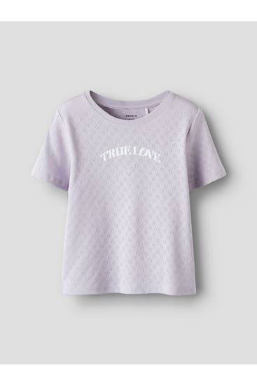 NAME IT - T-Shirt flieder