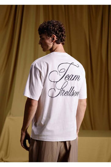 STRELLSON T-Shirt weiß