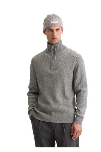 MARC O'POLO Strick-Troyer grau