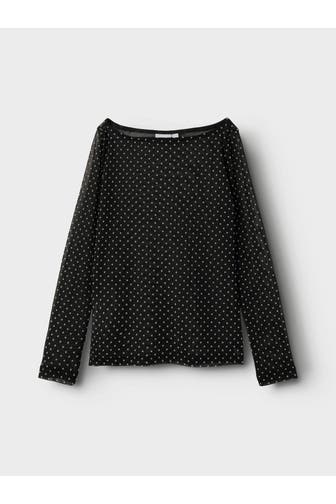 NAME IT Longsleeve gepunktet