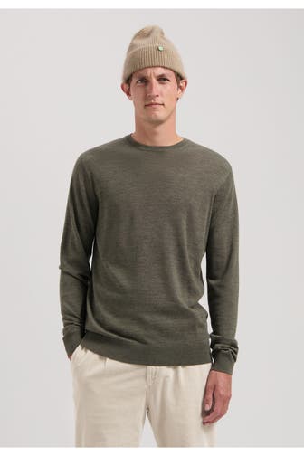 DSTREZZED Woll-Pullover 'Destin' oliv