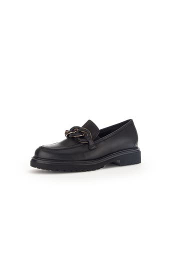 GABOR Loafer schwarz