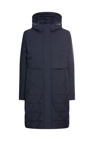 CAMEL ACTIVE Light-Steppmantel nachtblau