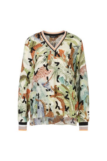 MARC CAIN Blusenshirt gemustert