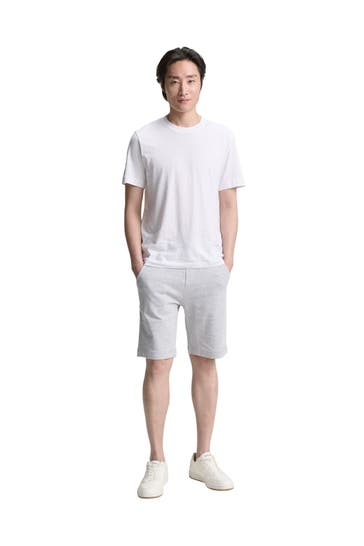 TOM TAILOR Sweatshorts grau