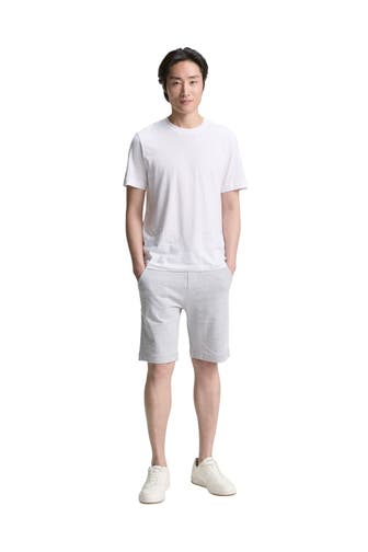 TOM TAILOR Sweatshorts grau
