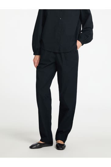 SELECTED Stoffhose schwarz