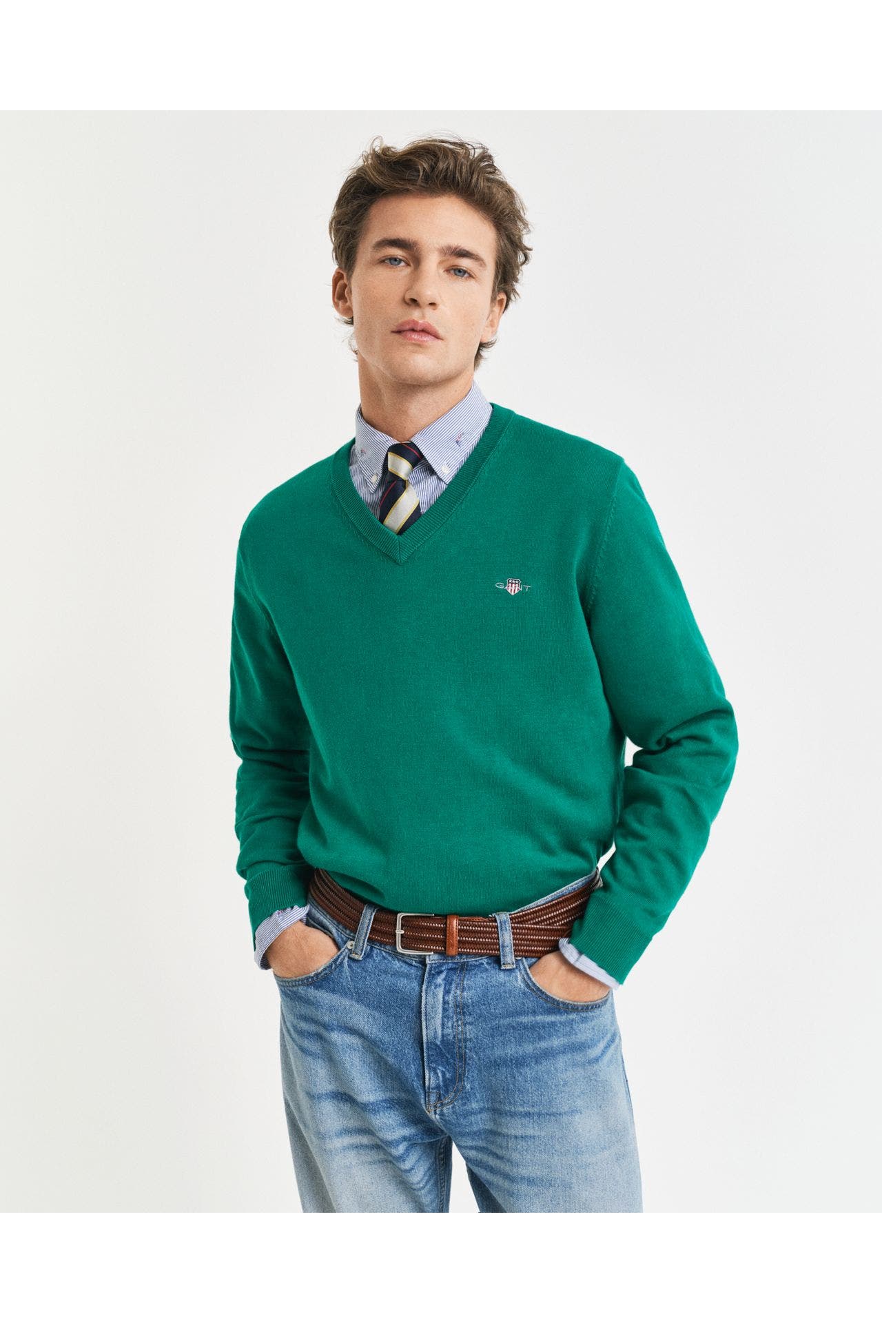 GANT Strickpullover grün, Bild 1