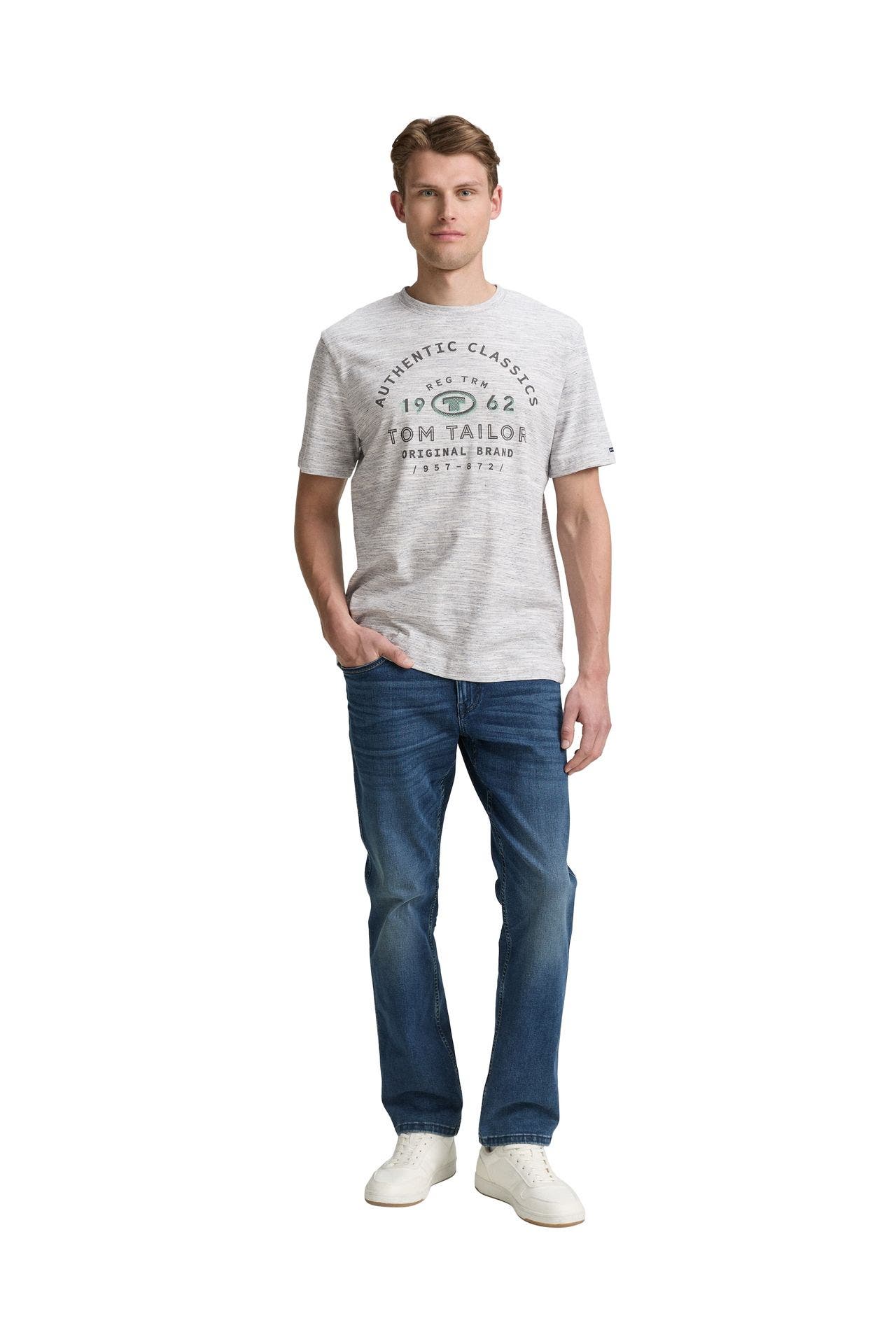 TOM TAILOR T-Shirt hellgrau, Bild 1