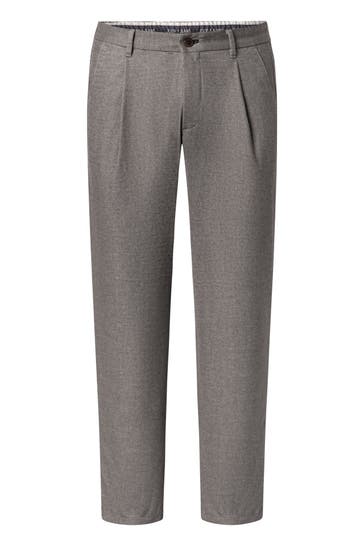 JOOP! Stoffhose Lead grau meliert Loose Fit