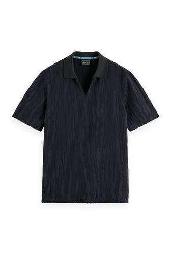 SCOTCH & SODA Polo-Shirt schwarz
