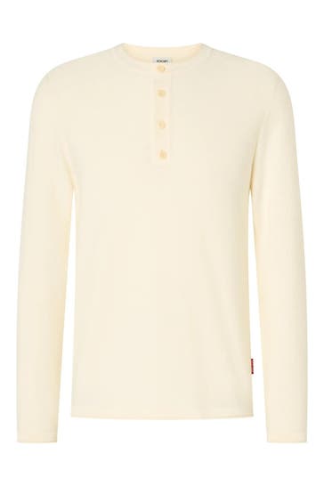 JOOP! JEANS Strickpullover 'Peko' creme