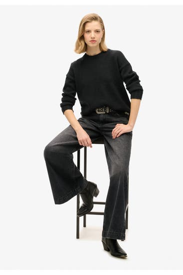 SUPERDRY - Strickpullover schwarz