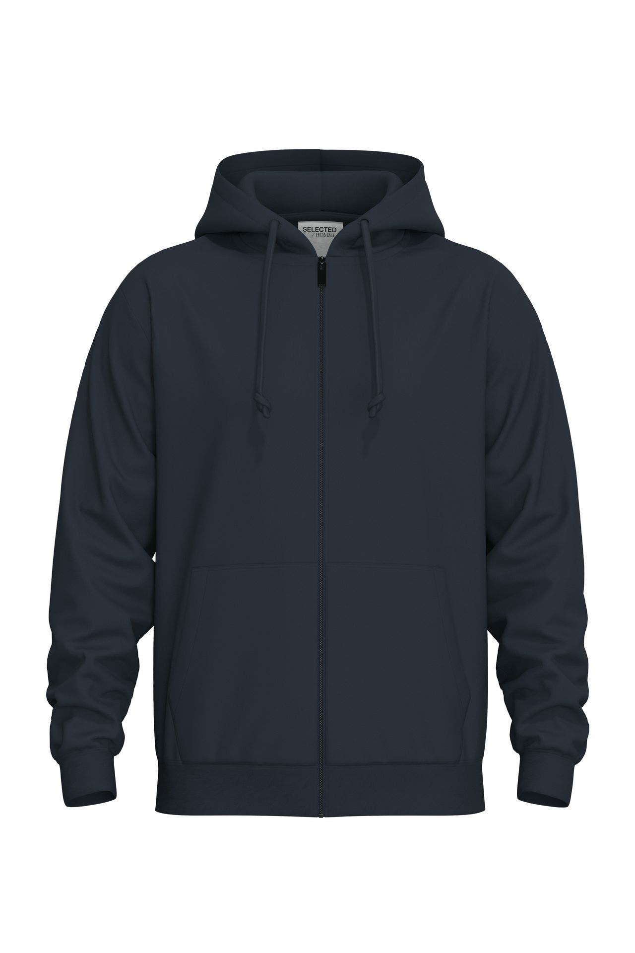 SELECTED Sweatjacke nachtblau, Bild 1