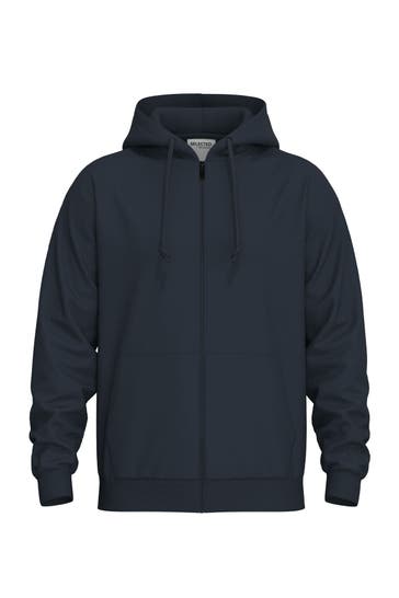 SELECTED Sweatjacke nachtblau