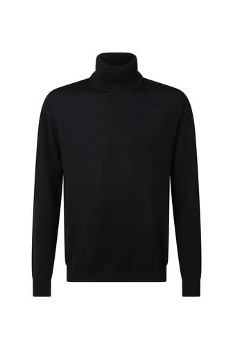 BALDESSARINI Wollpullover schwarz