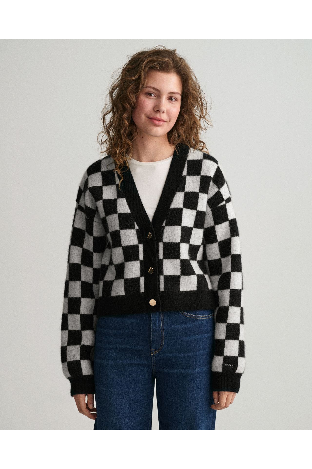 GANT Wollmixjacke gemustert, Bild 1