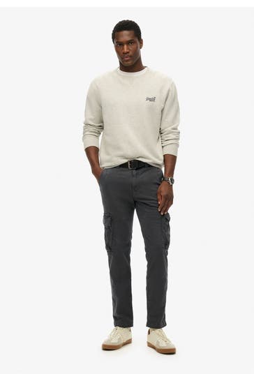 SUPERDRY Cargohose anthrazit