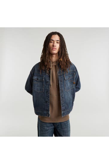 G-STAR Jeansjacke blau