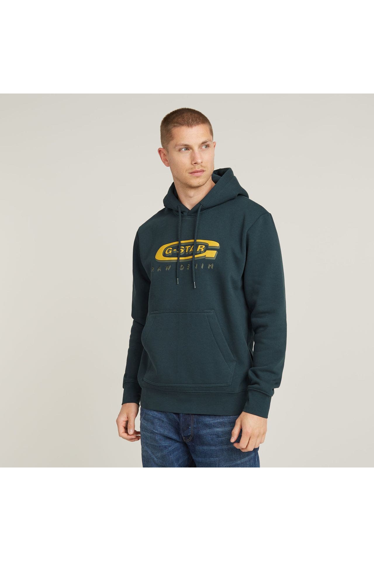 G-STAR Hoodie azurblau, Bild 1