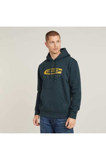 G-STAR Hoodie azurblau