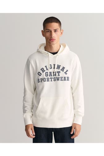 GANT Hoodie weiß