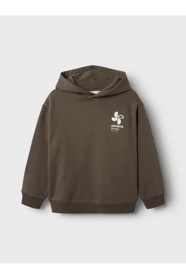 NAME IT Hoodie braun