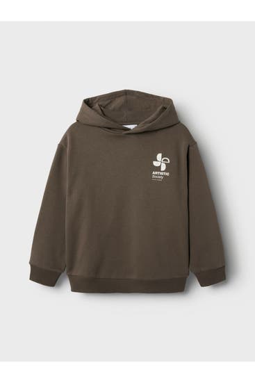 NAME IT - Hoodie braun