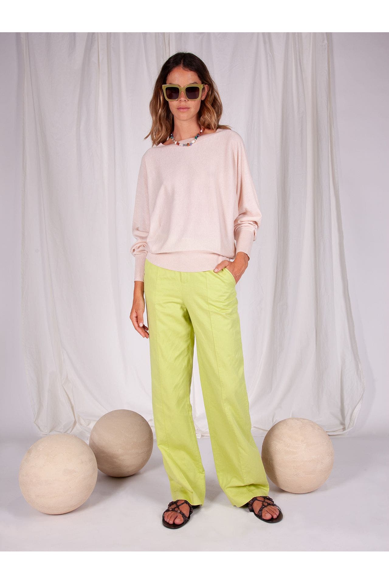 FTC Kaschmirmix-Pullover rosa, Bild 1