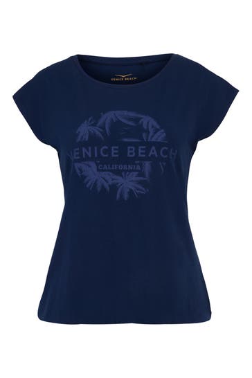 VENICE BEACH T-Shirt 'Wonder' dunkelblau