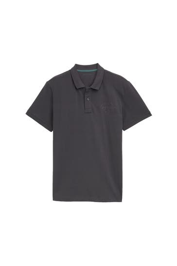 TOM TAILOR Polo-Shirt anthrazit