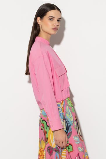 LUISA CERANO Blouson rosa