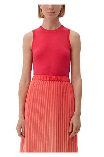 S.OLIVER BLACK LABEL Stricktop fuchsia