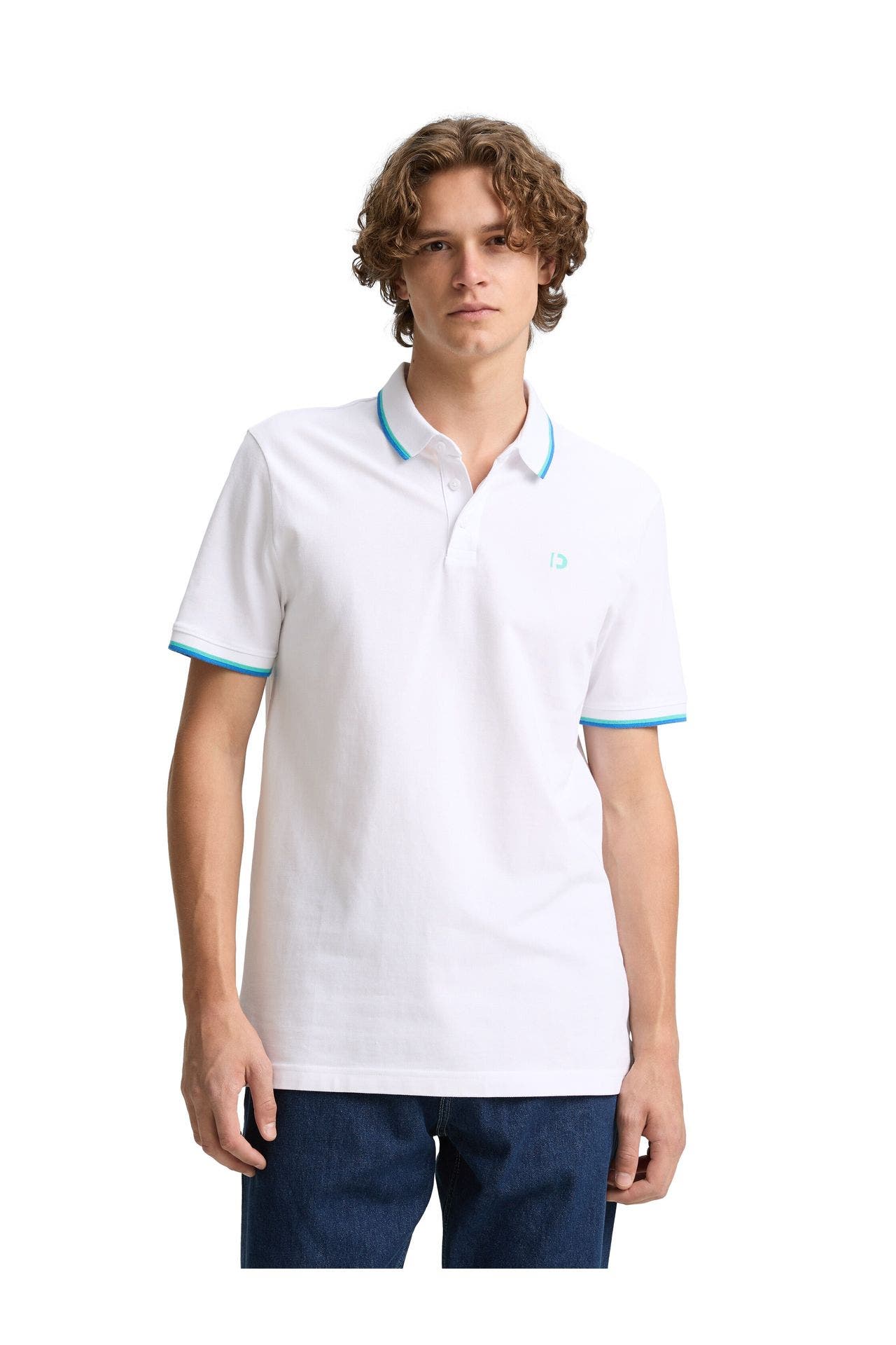 TOM TAILOR Polo-Shirt weiß, Bild 1