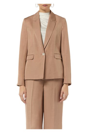 COMMA, Blazer hellbraun