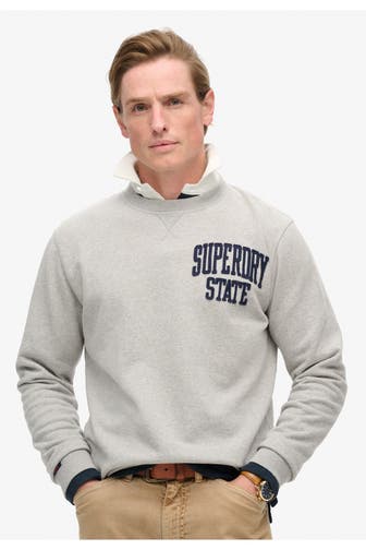 SUPERDRY Sweatshirt grau