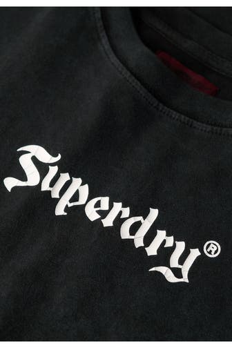 SUPERDRY T-Shirt dunkelgrau