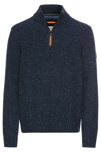 CAMEL ACTIVE Wollmix-Pullover dunkelbau