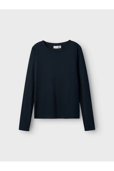 NAME IT - Langarmshirt navy