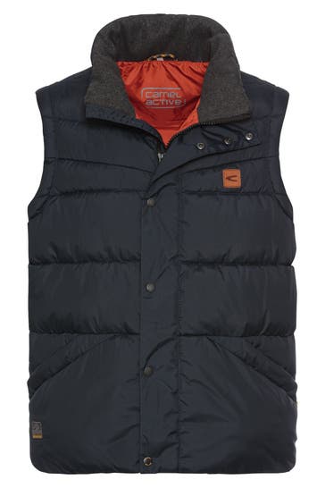 CAMEL ACTIVE Steppweste dunkelblau