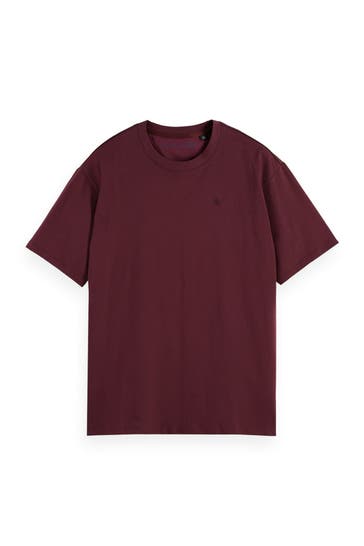 SCOTCH & SODA T-Shirt burgunder