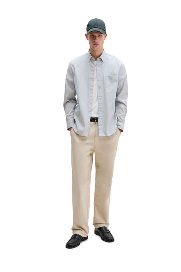 MARC O'POLO Casual-Hemd hellblau Regular Fit