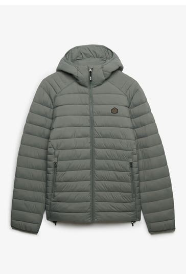SUPERDRY Light-Steppjacke graugrün