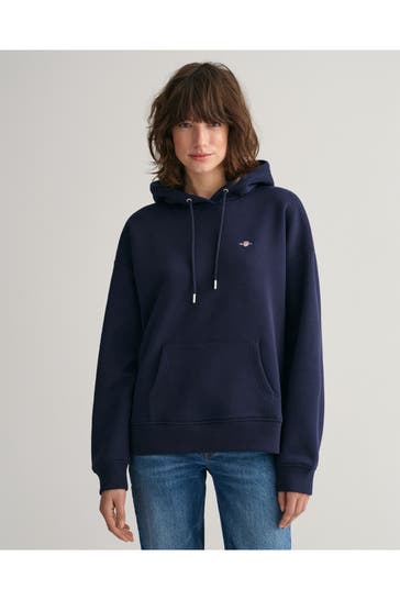 GANT Hoodie dunkelblau