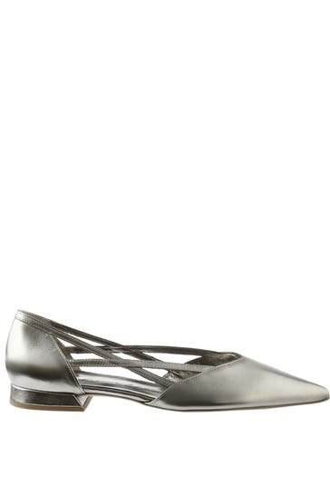 HÖGL Ballerinas 'Lune' silber