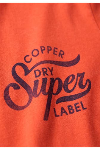 SUPERDRY T-Shirt 'Copper Label' orange