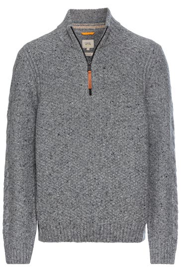 CAMEL ACTIVE Strick-Troyer grau